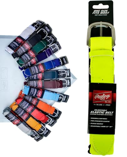 Image of Rawlings | Elastic Game Day Belt | Baseball /Softball | Adult /Youth | Multiple Colors