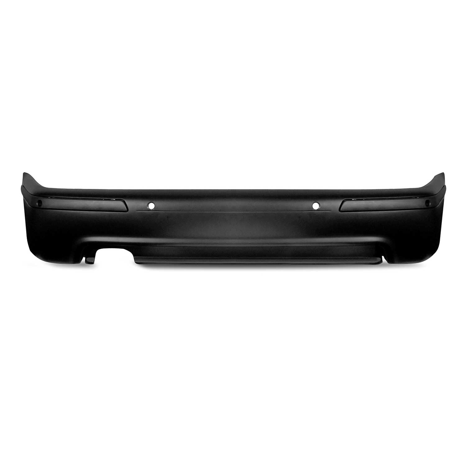 JOM Heckstoßstange kompatibel mit BMW 5er E39 1996-2003 (mit PDC) Schwarz 1tlg