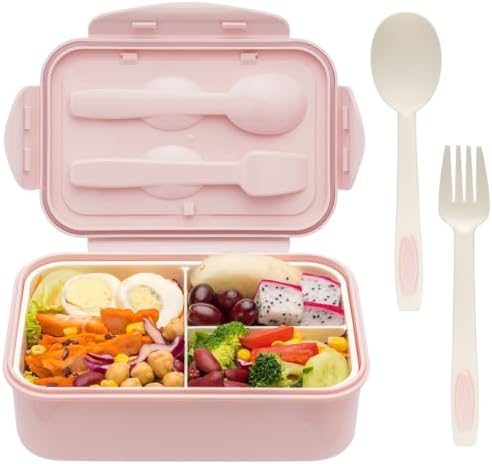 LOVINA Bento Boxes for Adults - 1100 ML Bento Lunch Box For Kids ...
