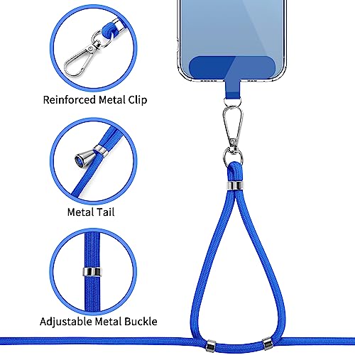 Cell Phone Lanyard 2 Pcs-1 Pcs 30"(Neck Strap×1)+8"(Wrist Strap×1) Black - Photo 61 sur 115
