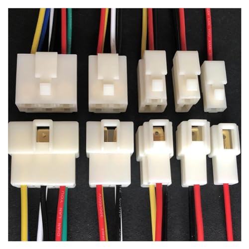 Kit de prise de courant 6.3 mm connecteur de harnais pour reparer les pannes de faisceau