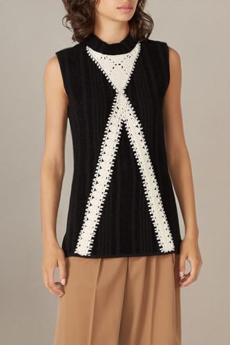 Image of Rent The Runway Pre-Loved Crochet Sleeveless Sweater