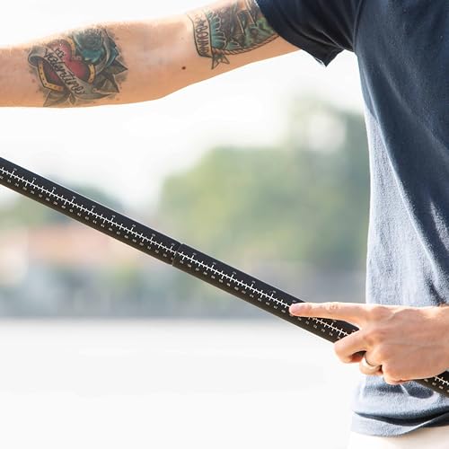 Image of Pelican - Poseidon Angler Paddle - Aluminum Shaft with Reinforced Fiberglass Blades - Lightweight, Adjustable Kayaks Paddles - Perfect for Kayak Fishing