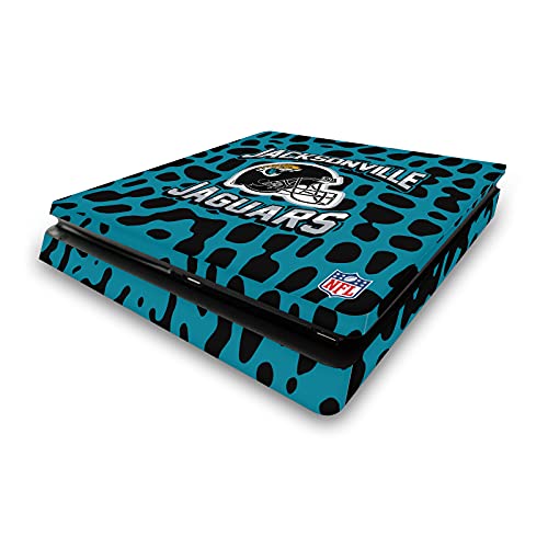 Autocollant Vinyle PS4 Slim NFL Jacksonville Jaguars Peau Console Jeu