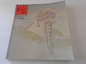 Paperback Frank Lloyd Wright - Three Quarters of a Century of Drawings Book