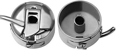 2 Pack Sewing Machine Bobbin Case for Front Loading 15 Class Machines.