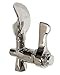 Haws 5060LF Pipe Mounted Polished Chrome Bubbler with Self-Closing Lever Handle, Polished Chrome