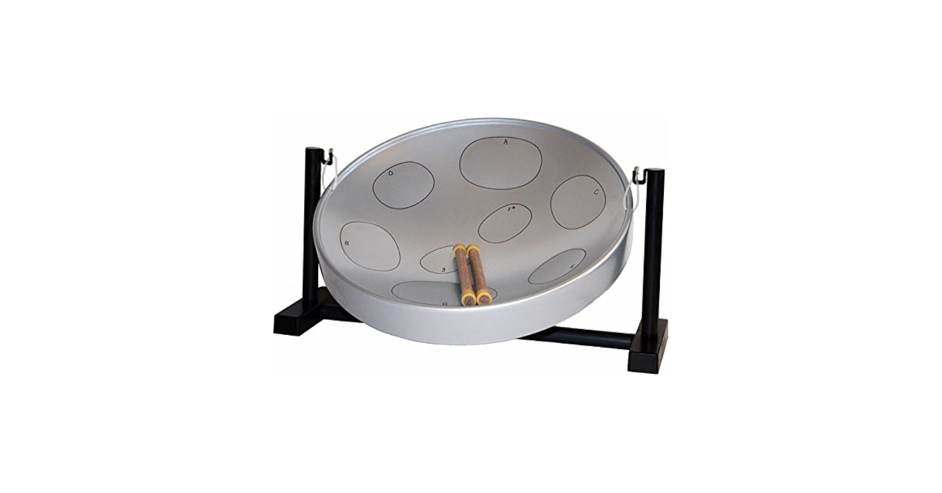 Jumbie Jam スティールドラム Gメジャー Jumbie Jam Steel Drum Kit with Tube Floor Stand, Key of G
