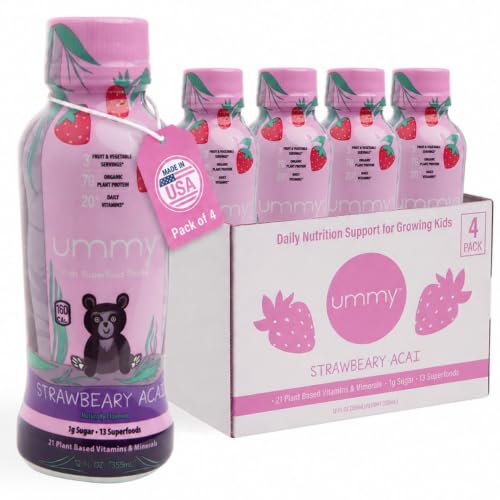 Kids Superfood Shake, Strawberry, Gluten Free, Daily Nutrition Support