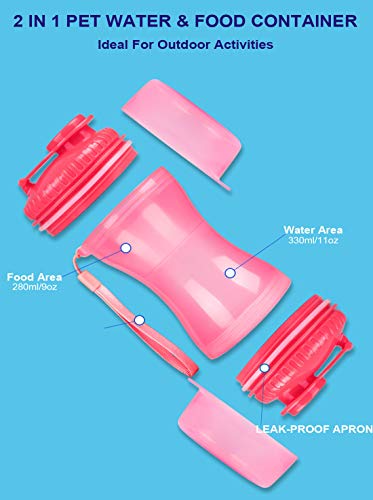 GOTONE Borraccia per alimenti per cani da