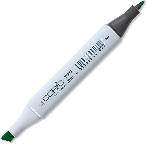 Copic Marcador con punta reemplazable, YG09-Copic, lechuga verde