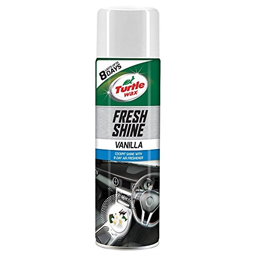 Turtle Wax 51790 Fresh Shine Limpiador Interior De Automóviles para Brillo Y Protección De Plástico Profumo Di Vaniglia Aroma De Vainilla 500Ml