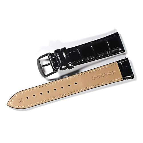 Bracelet de montre en cuir véritable universel tailles 12mm 18mm 20mm 22mm