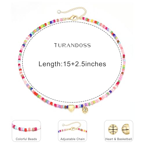 Turandoss Colorful Beaded Sport Necklace for Kids - Use Code 76LO7SAI - Image 5