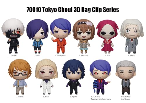 Viz Media Tokyo Ghoul 10ème anniversaire 3D Clip de sac en mousse – Série 2 – vue 4
