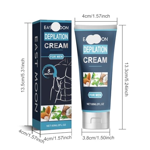 Crème dépilatoire hommes anti irritation pour éviter les coupures - 2