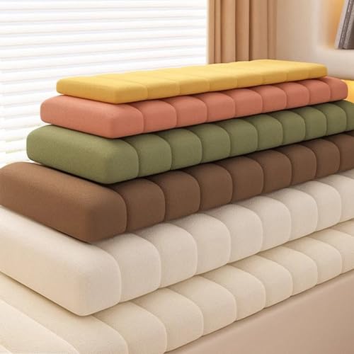 Generisch Benutzerdefiniertes Bankkissen, Bankauflage Innen, rutschfeste Sitzkissen Bank, Waschbare Sitzauflage Bank, Sitzkissen für Fensterbank GartenmöBel