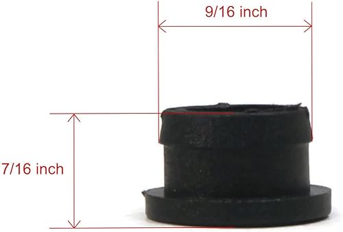 Miniatura 3 de Buje de dirección para tractor de césped 941-0475 741-0475 compatible con MTD Troy-Bilt Cub Cadet Huskee (paquete de 4)