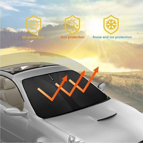 Parasol coche para Dacia Duster 2018+ delantero plegable antiluz y calor 4