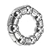X AUTOHAUX 6.35mm x 7 Ball Bearings Cages Crank Bearings Wheel Bearing Retainer for Bicycle