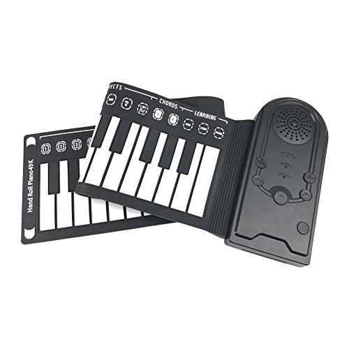 Piano enroulable à 49 touches, portable, flexible, pliable, multi-style, jouet électronique à rouleau, cadeau pour piano… - Les Beatles, Paul McCartney, John Lennon, RIngo Starr, George Harrison Piano enroulable à 49 touches, portable, flexible, pliable, multi-style, jouet électronique à rouleau, cadeau pour piano… – Image 7