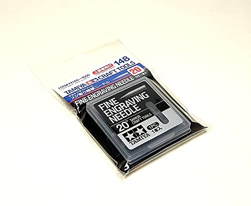 Aguja de grabado Tamiya de 20 grados para maquetismo de alta precisión