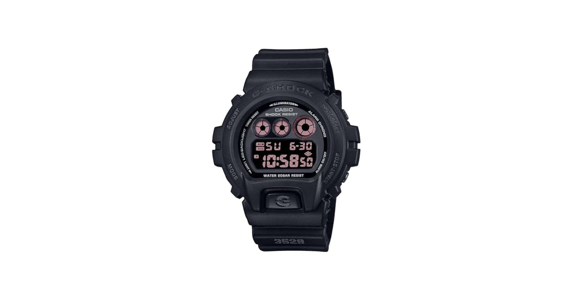 ◆新品未使用◆CASIO G-SHOCK　DW-6900UMS-1JF CASIO G-SHOCK Men's Watch DW-6900UMS-1JF MAT BLACK RED EYE