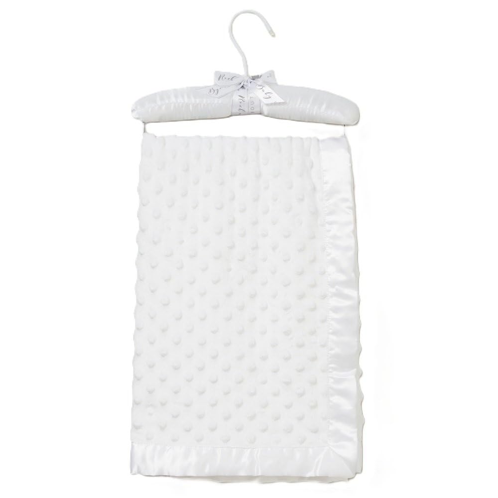HyFRESH Baby Wrap Blanket, Ultra Soft Bubble Velour, 75 x 75 cm