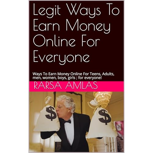 Legit Ways To Earn Money Online For Everyone Audiolibro Por Rarsa Amlas arte de portada