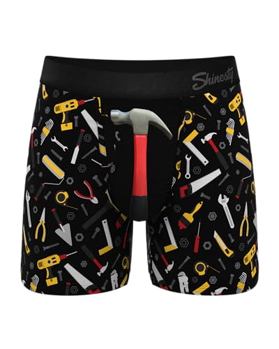 Shinesty Hammock Support Boxer Briefs with Pouch | Underwear for Men Flyless | US XL Tools