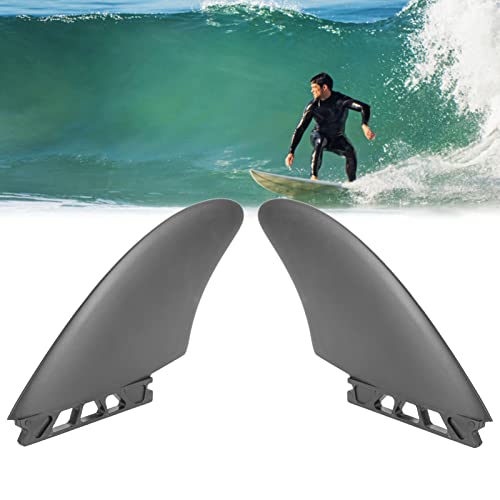 KENANLAN Barbatana de prancha de surfe, 1 par de quilhas de prancha de surfe, barbatana inflável par