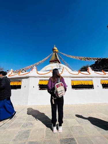 Small-Hemp-Backpack-Traveling-Backpack-Cotton-Stripe-Nepali-Backpack-Himalayan-Backpack-Small-13-x-11-x-5-Bag