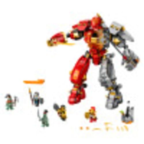 NINJAGO Fire Stone Mech 71720 Building Kit Featuring Ninja Mech, New 2020 (968 Pieces) - Lego - Immagine 1