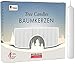 BRUBAKER Tree Candles - Pack of 20 - White - 3¾ x ½ Inches (9.5 x 1.27cm) - Made in Europe - Pyramids, Carousels & Chimes
