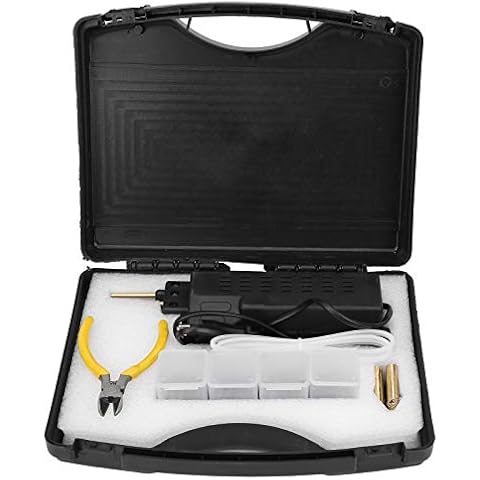 Professioneller Auto Stoßfänger Heißhefter, Kunststoff Schweißbrenner Autokarosserie Reparatursatz EU 220V, mit Breiter Anwendung, Starker Praktikabilität, für Stoßstangen, Armaturenbretter thumbnail