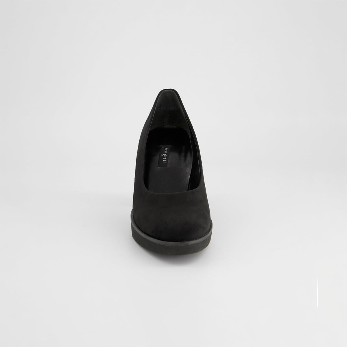 Paul Green Damen - Pumps 3777-098 in schwarz Rauleder