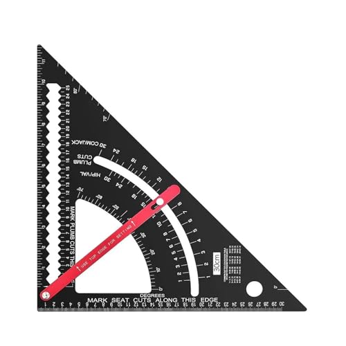 Règle triangulaire de menuiserie ERICAT, résout vos erreurs de coupe d'angle - 2