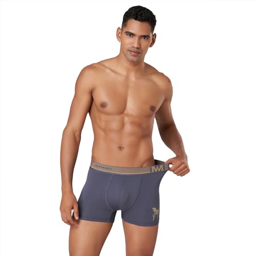 Image of Macroman M-Series MW Signature Collection By Rohit Bal Premium Supima, Modal, Spandex Mens Trunks