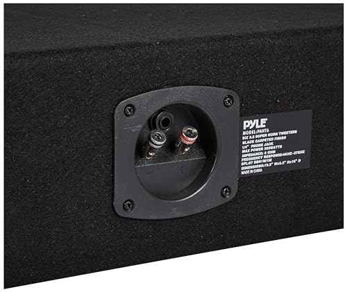 Pyle-Pro PDBT78 Tweeter Horn A Proiettile, 350W RMS, Alluminio Pressofuso Con Finitura Cromata