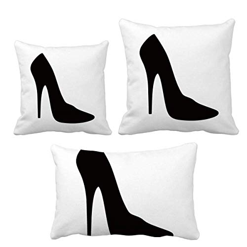 Housse de coussin à talons hauts rénovation textile salon housse lavable facile - 2