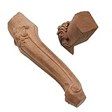 Matériau : bois d'hévéa, motif sculpté exquis, élégant et généreux, goût riche et classique, pour vous fournir des clous décoratifs en bois magnifiquement sculptés