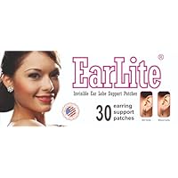 EarLite 30 parches invisibles para pendientes, impermeables, en