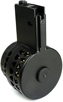 Amazon | IRON AIRSOFT X15タイプ 1000連 電動ドラムマガジン 次世代M4