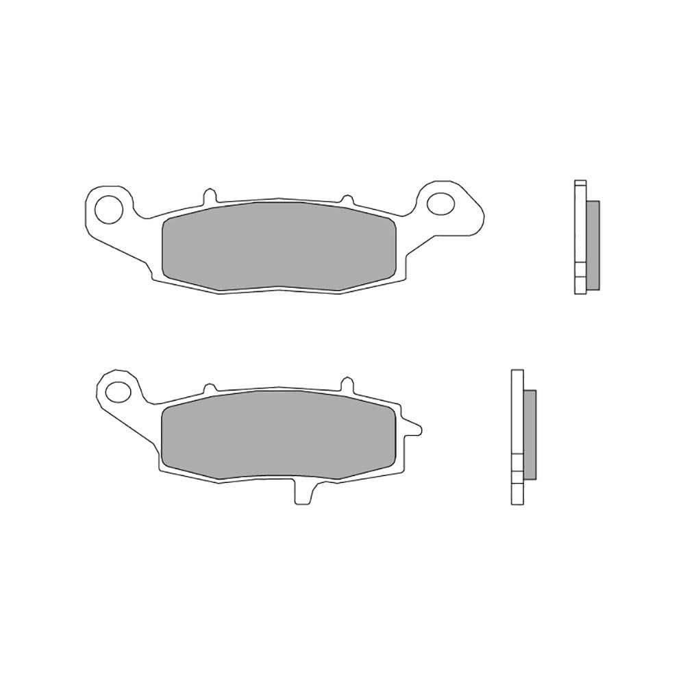 BREMBO 07KA19SA Bremsbelagsatz Bremsbeläge Vorne Kompatibel mit SUZUKI MOTORCYCLES C