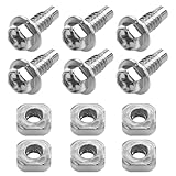 Screw Man 279393 Dryer Terminal Block Screw Kit (6 PCS) - Compatible with Whirlpool Kenmore Maytag KitchenAid - Replaces PS334188 AP3020386 279393D 279393VP AH334188 EA334188
