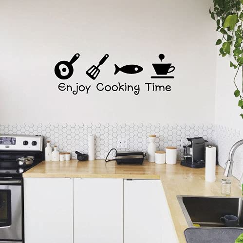 ウォールステッカー クッキング cooking キッチン 料理道具 シールの商品画像（Amazon）
