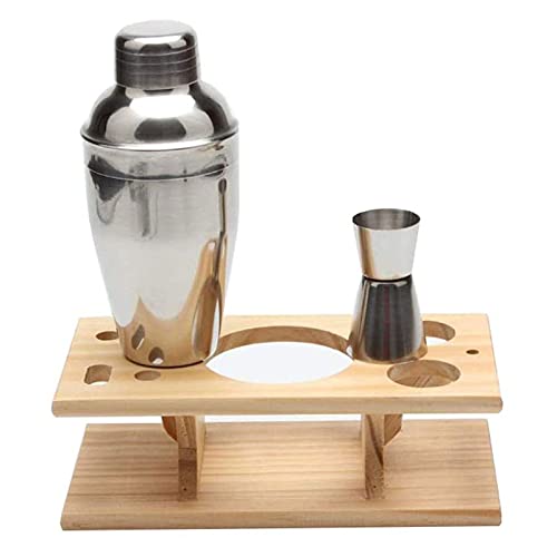 Set Coctelera Bartender Kit 9 Piezas Acero Inoxidable 550ml miniatura 4