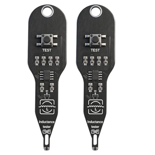 2PCS Electronic Circuit Board Tester,Detectors Inductance Tester,Electronic Circuit Board Inductor Detector for Quick Fault Detection