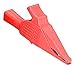 Hioki 9751-01 Alligator Clip for High Voltage Insulation Tester, Red
