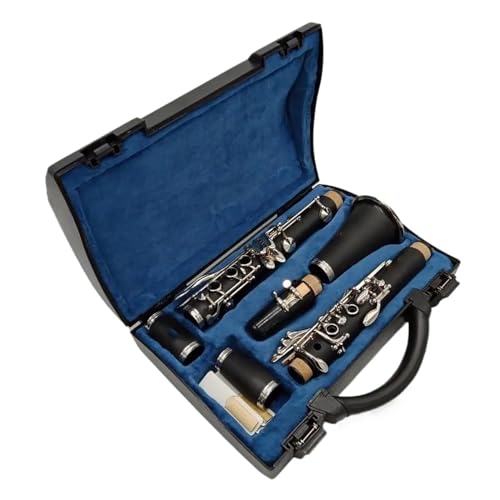 bb Nlbg BB tone bakelite Professional Clarinet Silver Plated Keys 17 Keys With Case Mouthpiec